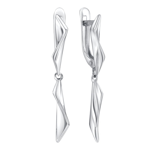 Серьги из серебра