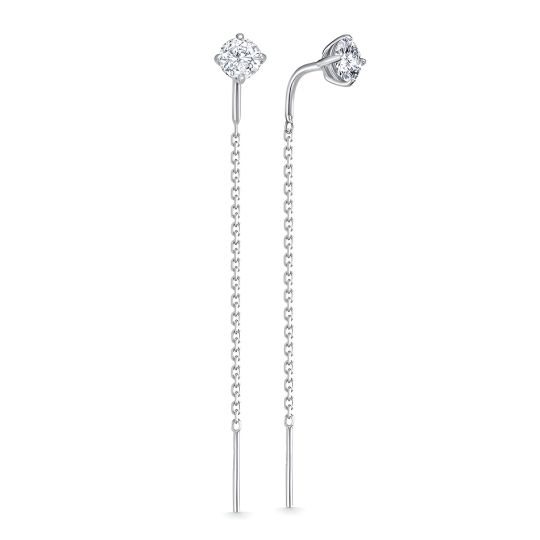 Серьги из серебра