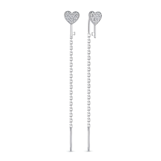 Серьги из серебра