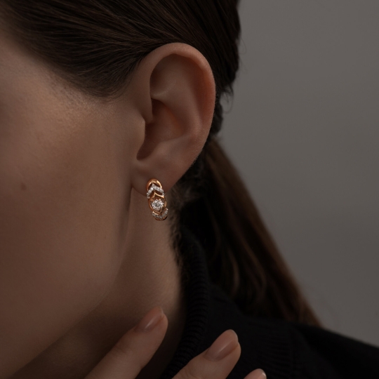 Серьги из серебра