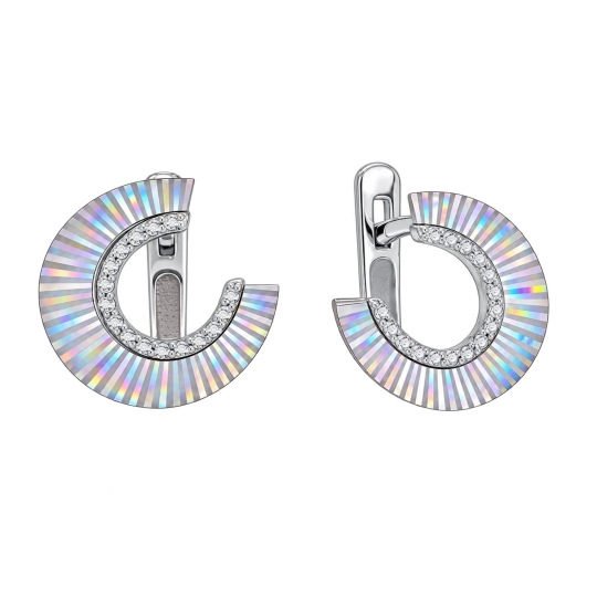 Серьги из серебра 