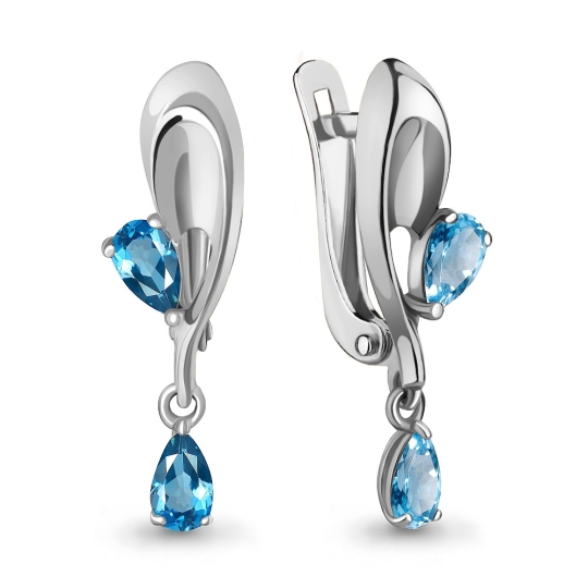 Серьги из серебра