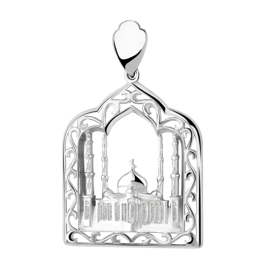 Подвеска из серебра "Сердце"
