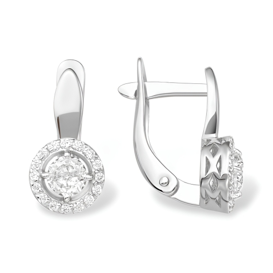 Серьги из серебра