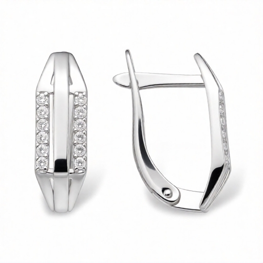 Серьги из серебра