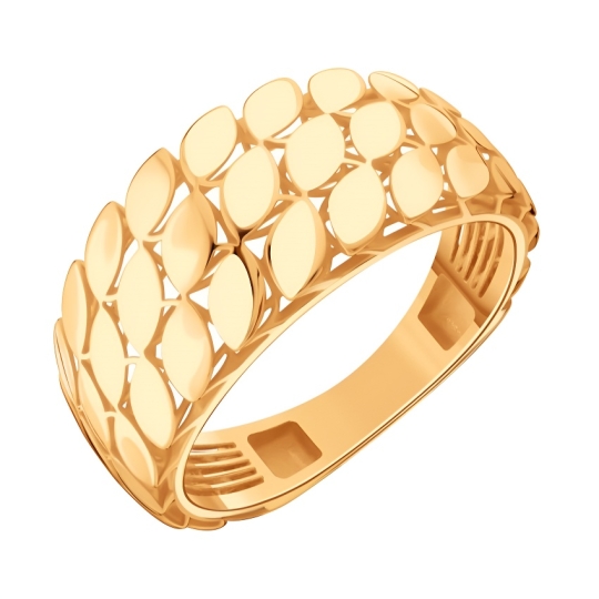 Кольцо из золота со Swarovski Zirconia