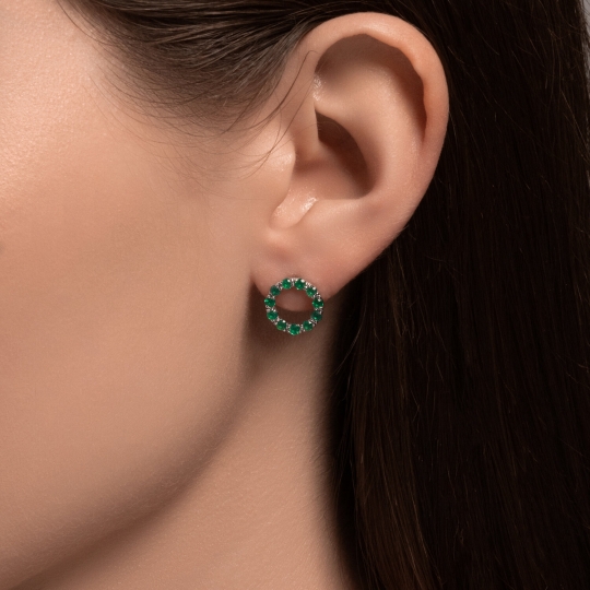 Серьги из серебра