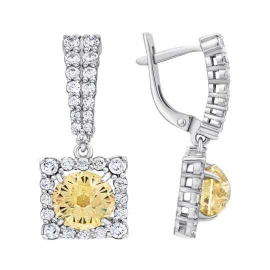 Серьги из серебра