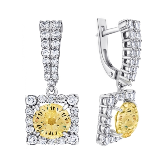 Серьги из серебра