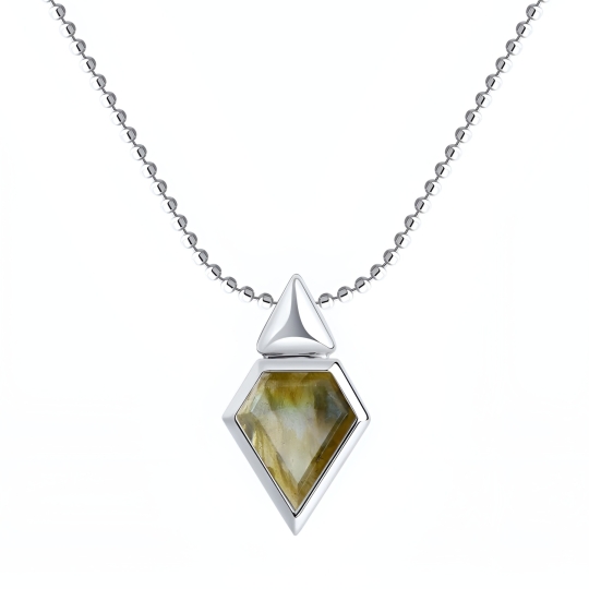 Колье из серебра