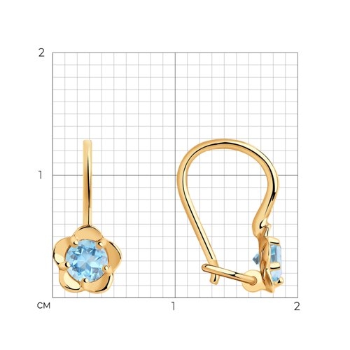 Серьги из золота
