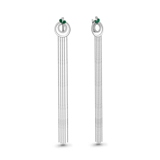 Серьги из серебра