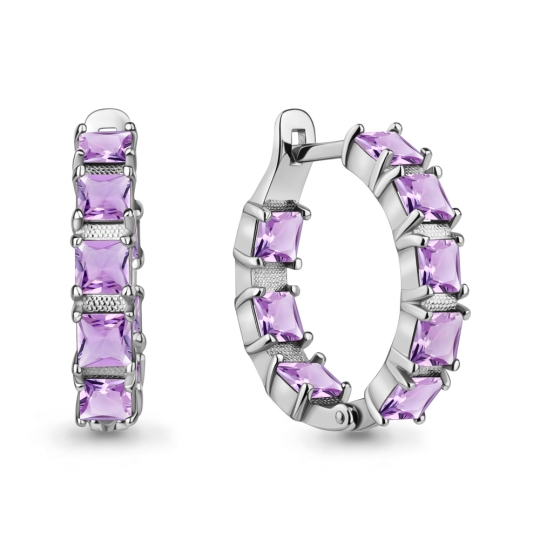 Серьги из серебра