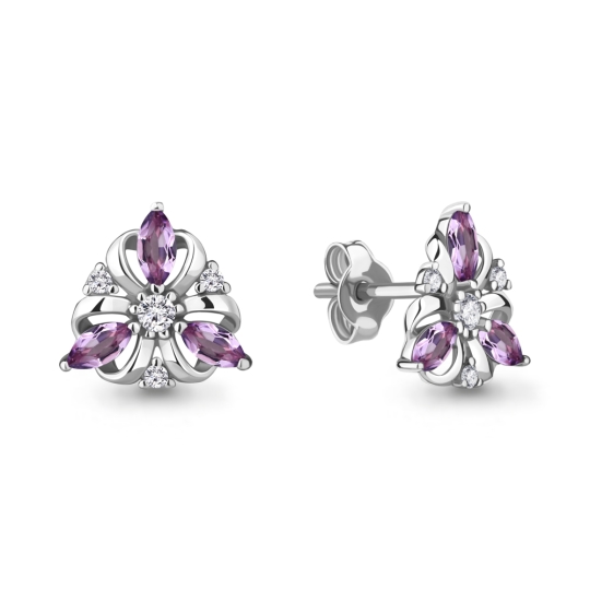 Серьги из серебра