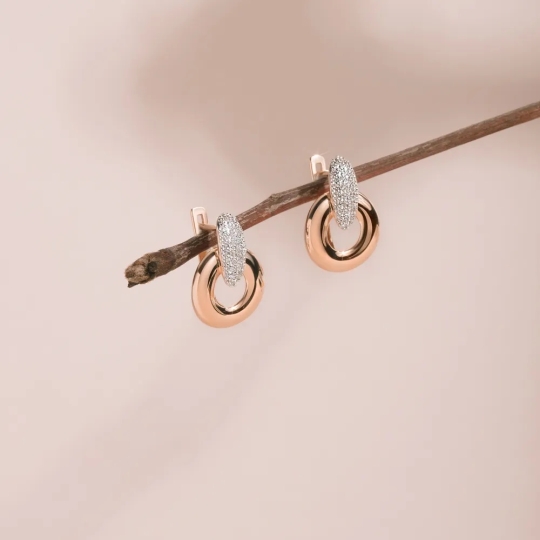 Серьги из золота