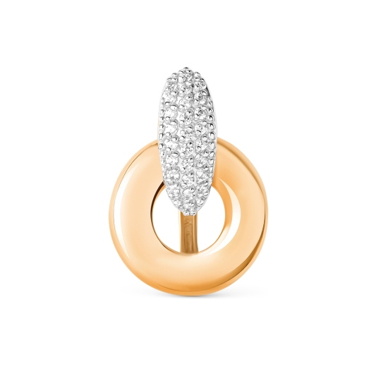 Подвеска из золота с гранатом