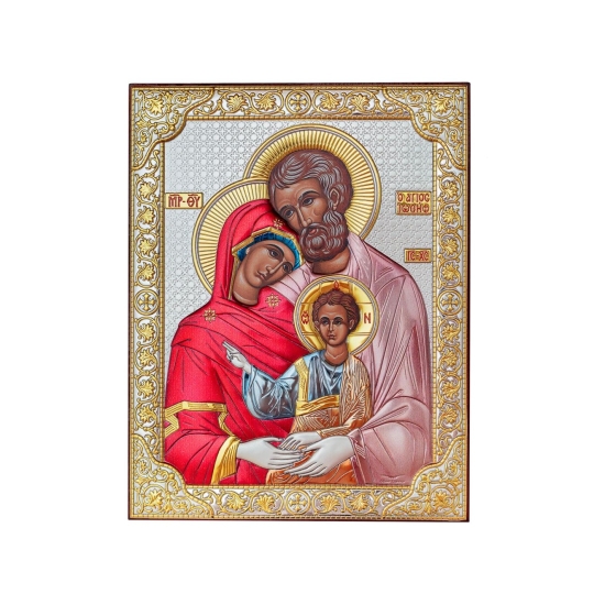 Автомобильная икона с образами "Казанская Божья Матерь", "Спаситель" и "Николай Чудотворец"