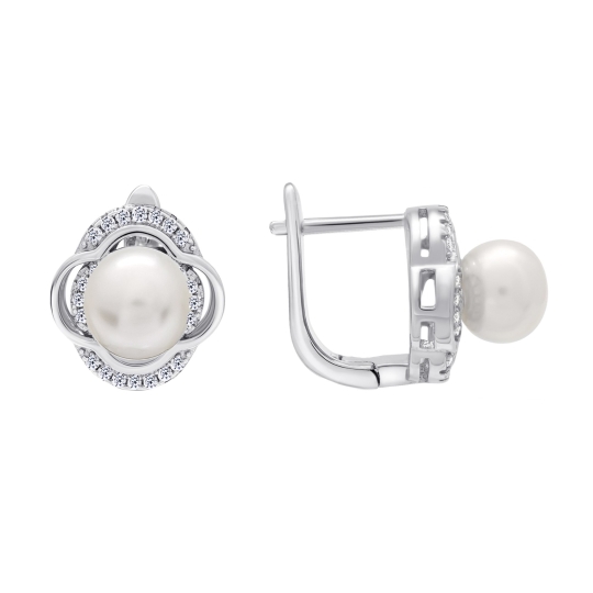 Серьги из серебра