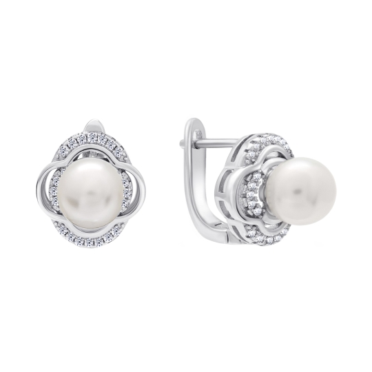 Серьги из серебра