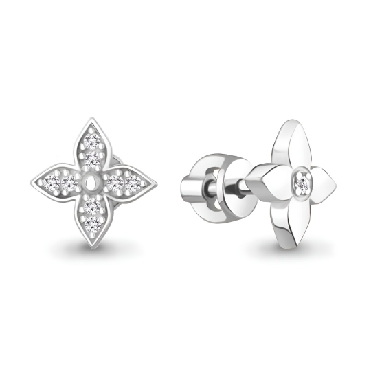 Серьги из серебра