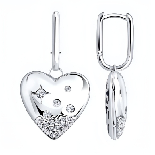 Серьги из серебра