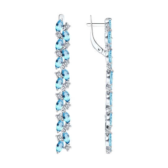 Серьги из серебра