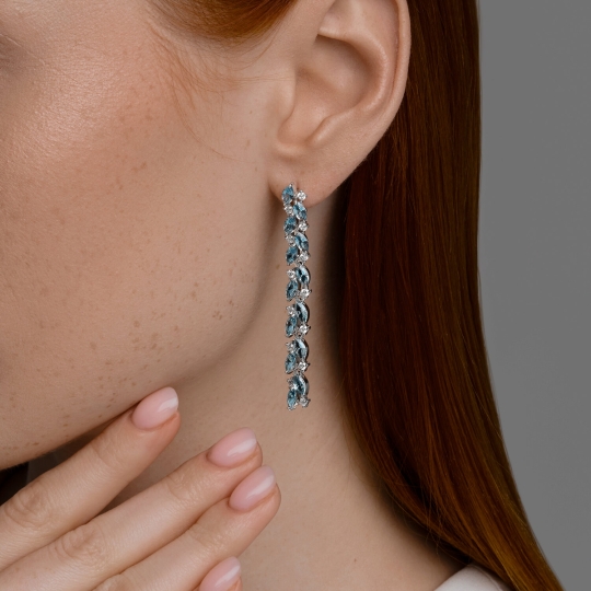 Серьги из серебра
