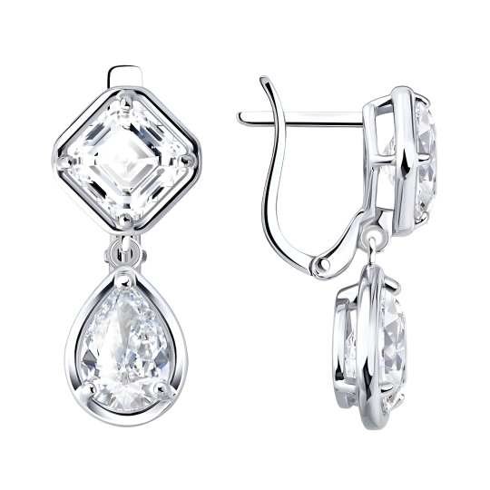 Серьги из серебра