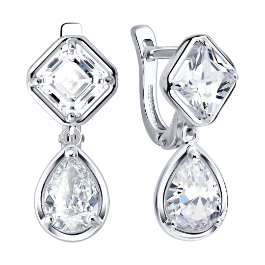 Серьги из серебра