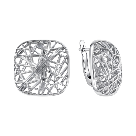 Серьги из серебра