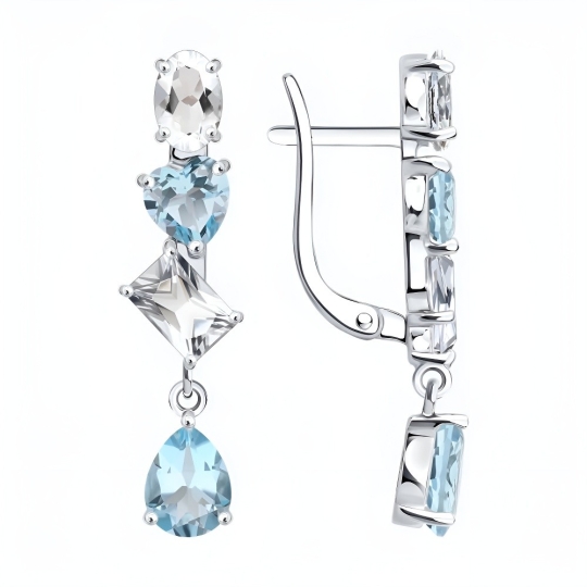 Серьги из серебра