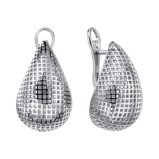 Серьги из серебра