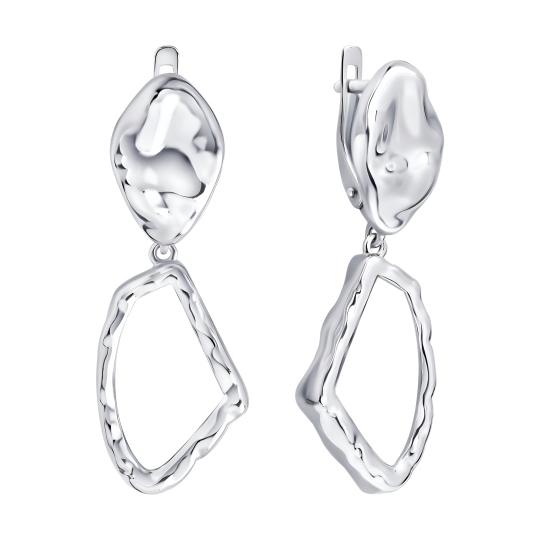 Серьги из серебра