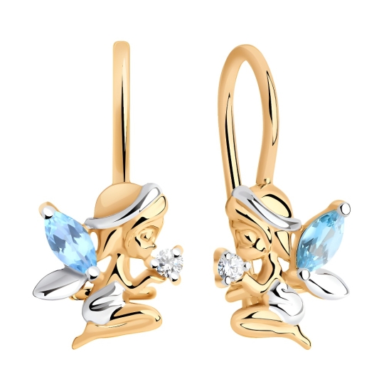Серьги из золота 