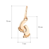 Подвеска из золота 