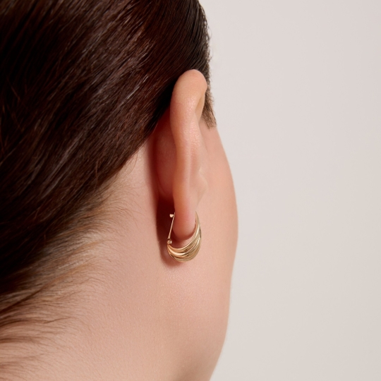 Серьги из золота