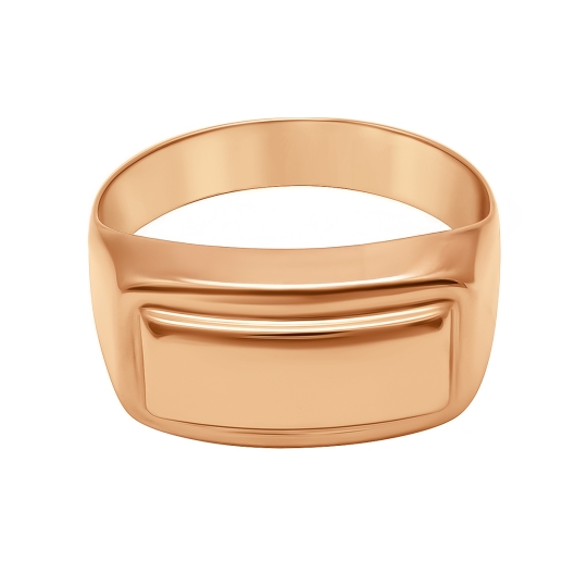 Кольцо из золота с фианитами