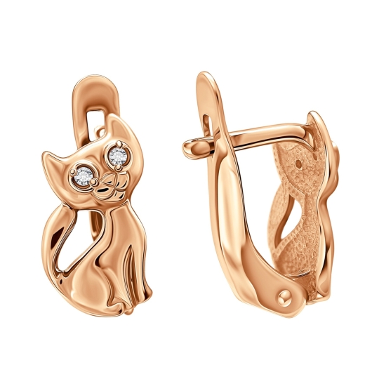 Серьги из золота