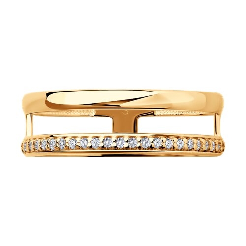 Кольцо из серебра с эмалью