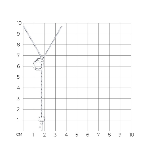 Цепь-колье из серебра