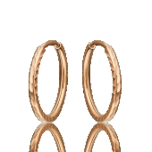 Серьги-конго из золота