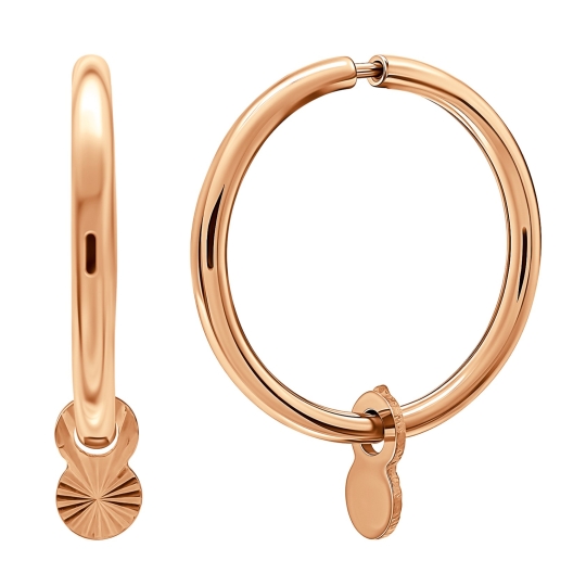 Серьги из белого золота