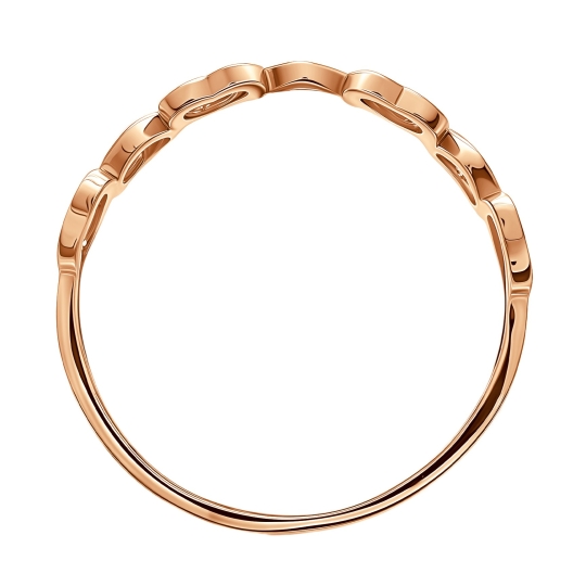 Кольцо из белого золота с бриллиантами