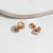 Серьги из золота с алмазной гранью