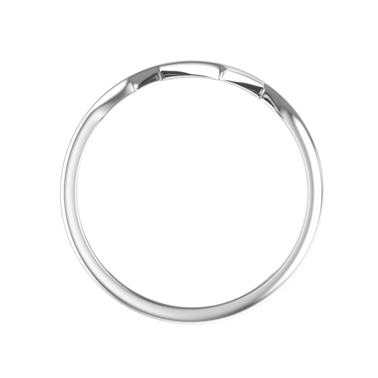 Кольцо из серебра с фианитами 