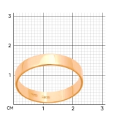 Обручальное кольцо из золота
