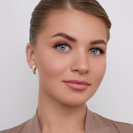 Серьги из золота 