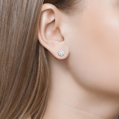 Серьги из серебра