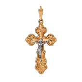 Подвеска-крест из золота 