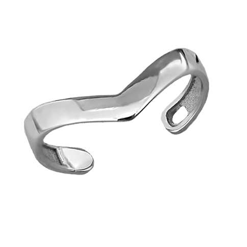 Кольцо на фалангу из серебра